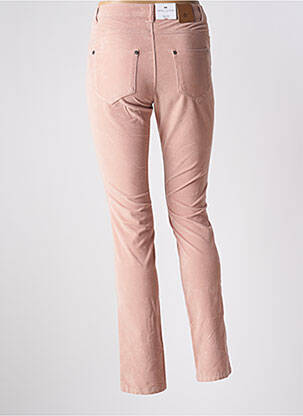 Pantalon slim elasticitate mărime normală roz BRUNO SAINT HILAIRE femeie