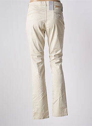 Pantalon chino țesătură poplin mărime normală verde BRUNO SAINT HILAIRE femeie
