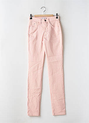 Blugi cu croială slim roz BRUNO SAINT HILAIRE femeie