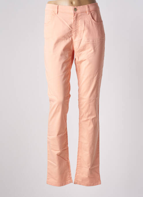 Pantalon slim portocaliu BRUNO SAINT HILAIRE femeie