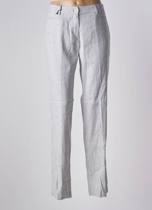 Pantalon drept gri BRUNO SAINT HILAIRE femeie