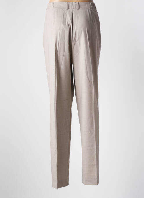 Pantalon drept bej BRUNO SAINT HILAIRE femeie
