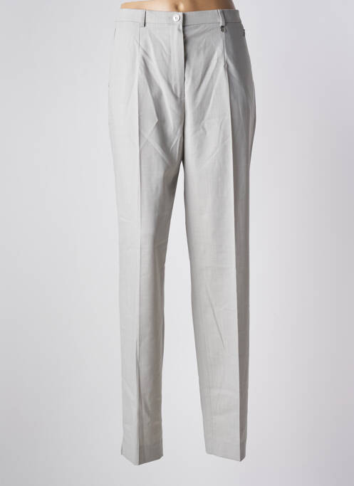Pantalon drept gri BRUNO SAINT HILAIRE femeie