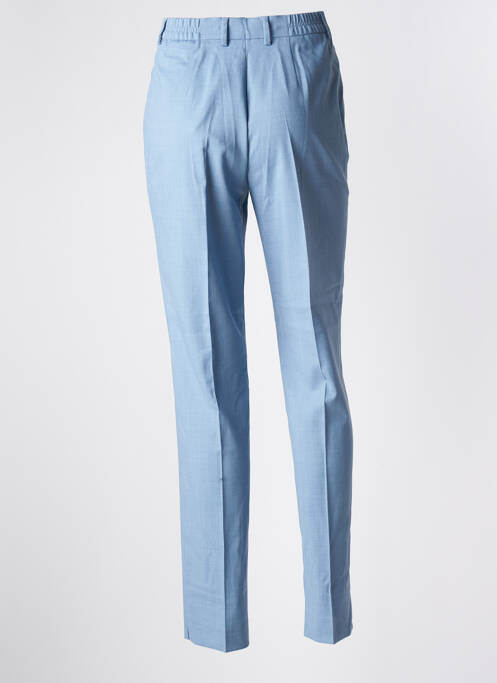 Pantalon slim albastru BRUNO SAINT HILAIRE femeie