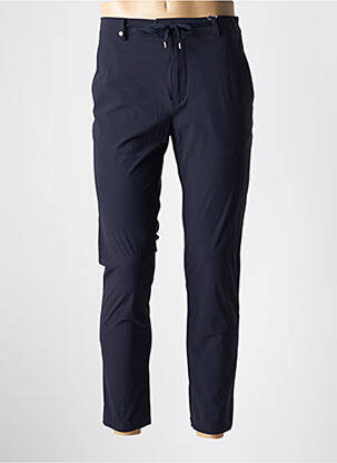 Pantalon chino buzunare talie înaltă albastru DISTRETTO 12 bărbat