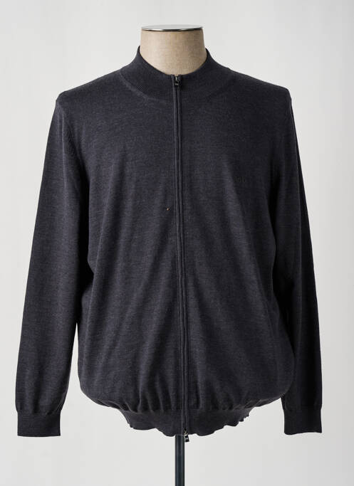 Vestă cu mâneci lungi gri HUGO BOSS bărbat