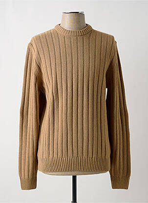 Pulover elasticitate mâneci lungi maro HUGO BOSS homme