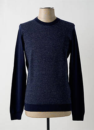 Pulover albastru HUGO BOSS bărbat