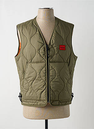 Geacă matlasată verde HUGO BOSS bărbat