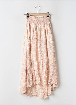 Fustă lungă roz BRUNO SAINT HILAIRE femeie