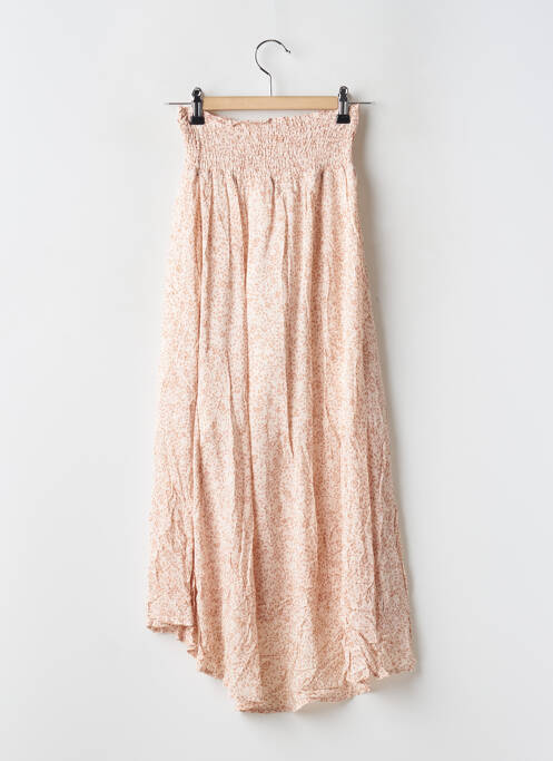 Fustă lungă roz BRUNO SAINT HILAIRE femeie