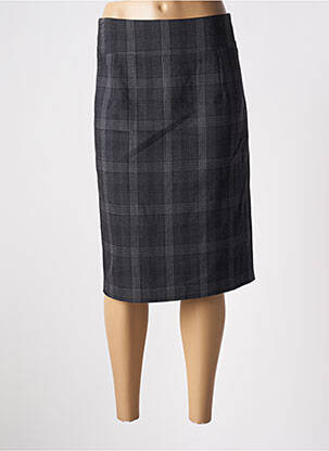 Fustă midi gri BRUNO SAINT HILAIRE femeie