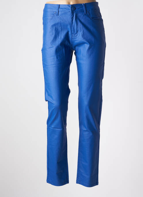 Pantalon slim albastru S.QUISE femeie