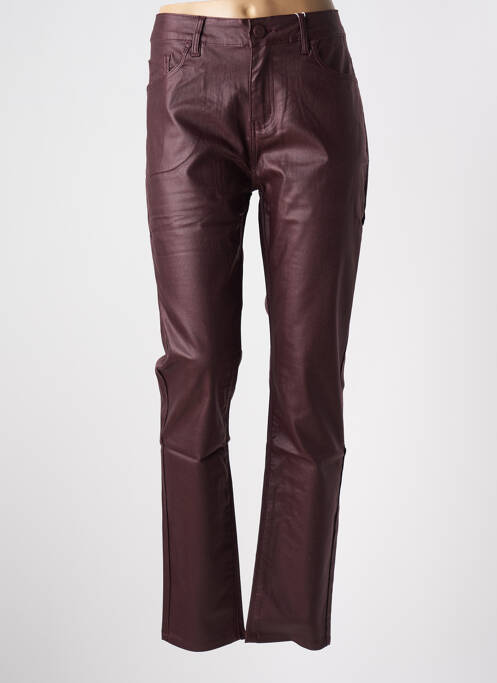 Pantalon slim violet S.QUISE femeie