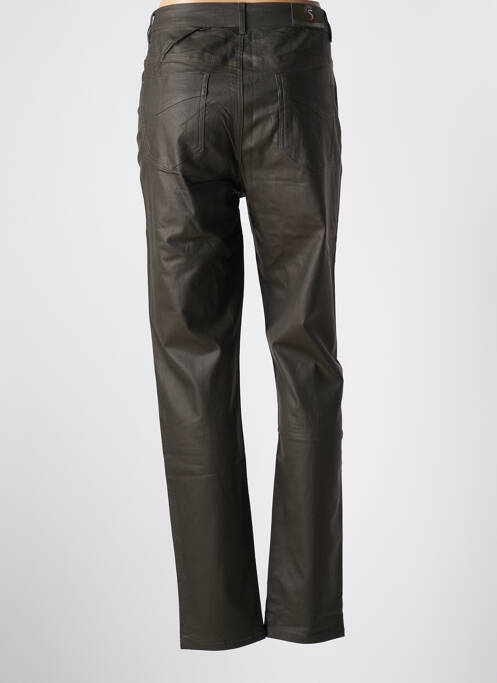 Pantalon slim verde S.QUISE femeie