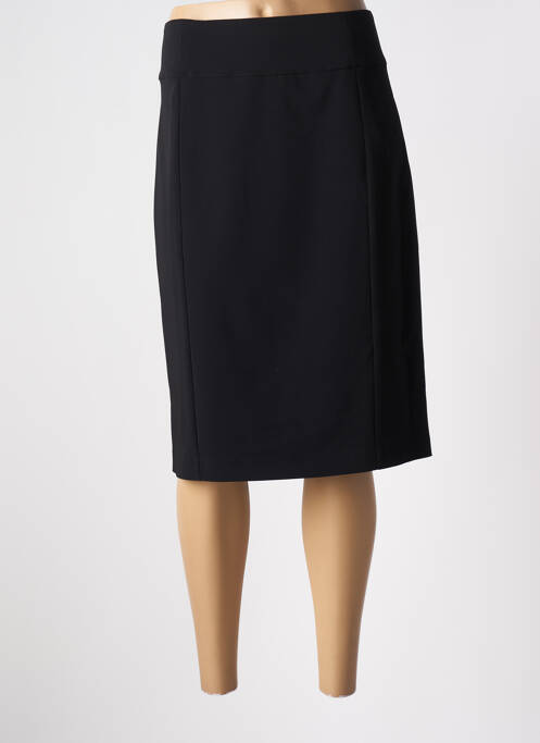 Fustă midi negru BRUNO SAINT HILAIRE femeie
