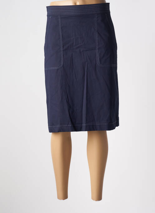 Fustă midi albastru BRUNO SAINT HILAIRE femeie