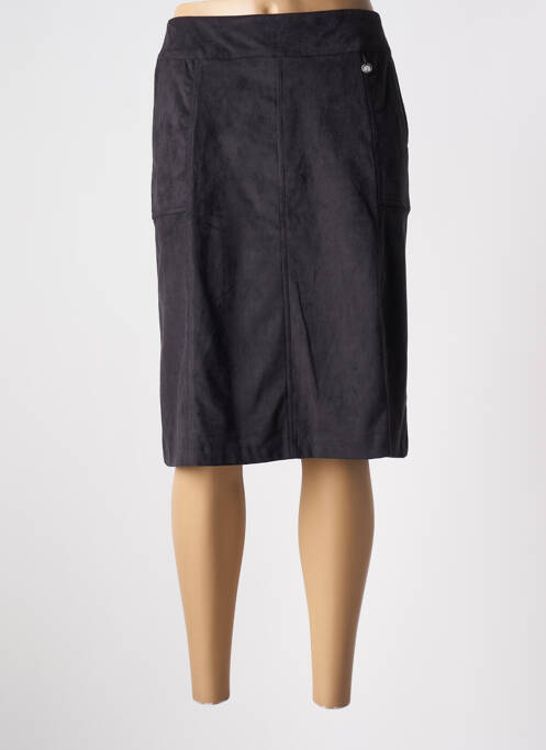 Fustă midi negru BRUNO SAINT HILAIRE femeie