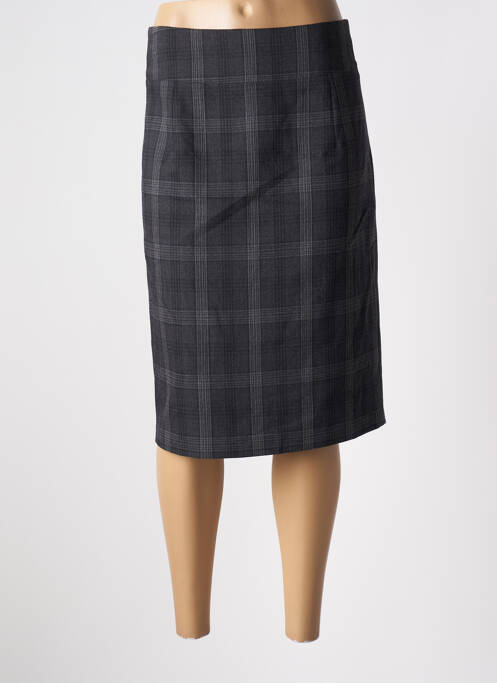 Fustă midi gri BRUNO SAINT HILAIRE femeie