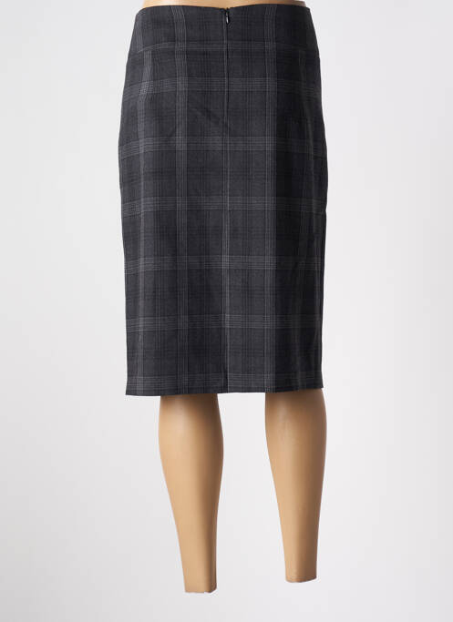 Fustă midi gri BRUNO SAINT HILAIRE femeie