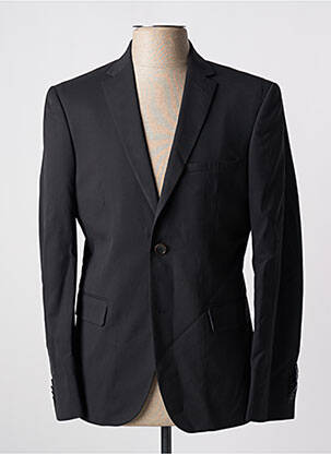 Sacou buzunare negru BRUNO SAINT HILAIRE bărbat