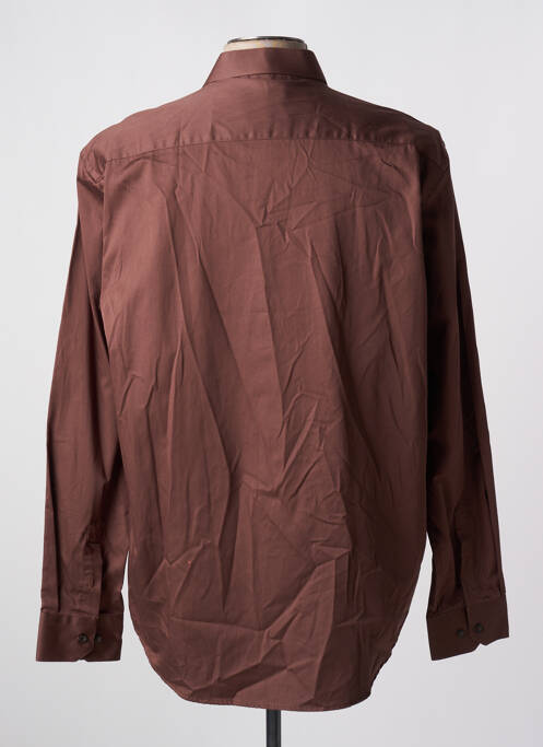 Cămașă cu mâneci lungi maro AARON'S bărbat