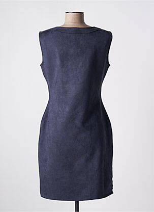 Rochie midi fără mâneci fără mâneci albastru HF WOMAN COLLECTION femeie