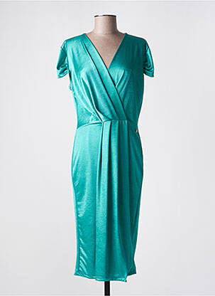 Rochie midi albastru DANIELA COOL femeie