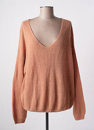 Pulover roz TEDDY SMITH femeie