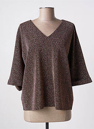 Top auriu HALOGENE femeie