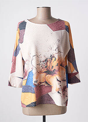 Pulover bej JOY femeie