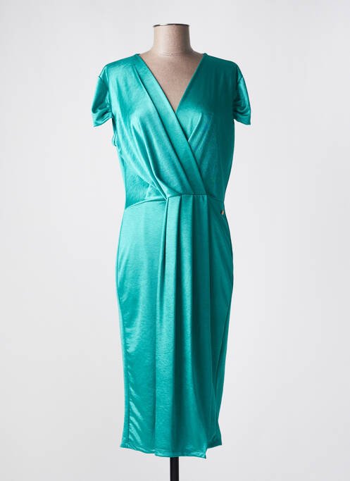 Rochie midi albastru DANIELA COOL femeie