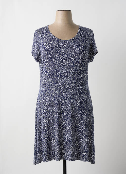 Rochie midi albastru HALOGENE femeie