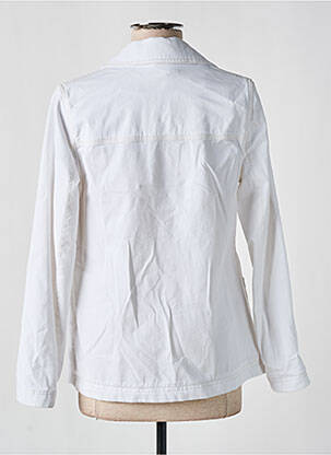 Sacou buzunare alb BRUNO SAINT HILAIRE femeie