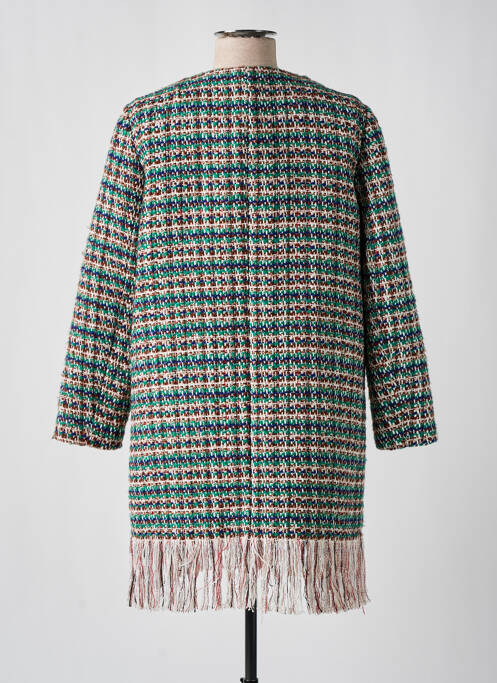 Palton lung verde THE KORNER femeie