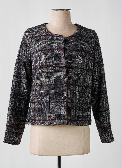 Jachete elegante albastru BRUNO SAINT HILAIRE femeie