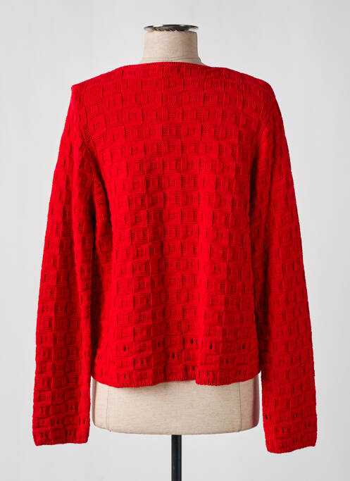 Vestă cu mâneci lungi roșu RMS 26 femeie