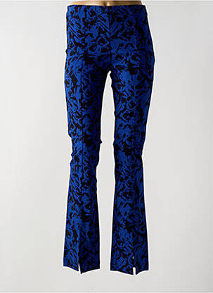 Pantalon drept elasticitate talie înaltă albastru DESIGUAL femeie