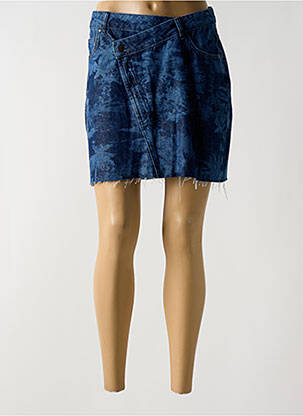 Fustă scurtă albastru DESIGUAL femeie