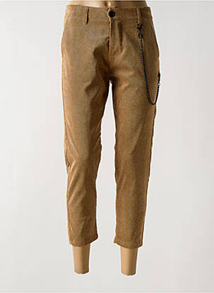 Pantalon 7/8 elasticitate mărime normală bej IMPERIAL femeie
