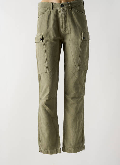 Pantalon drept verde FREEMAN T.PORTER femeie