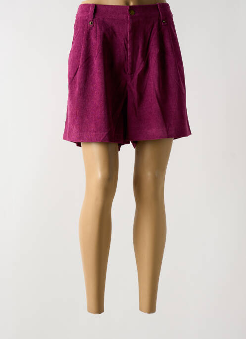 Șort violet MOLLY BRACKEN femeie