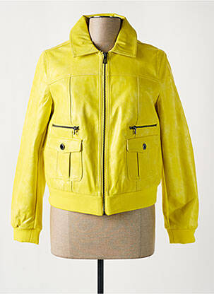 Geacă galben DESIGUAL femeie