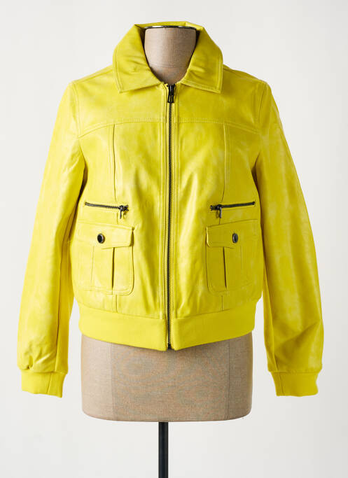 Geacă galben DESIGUAL femeie