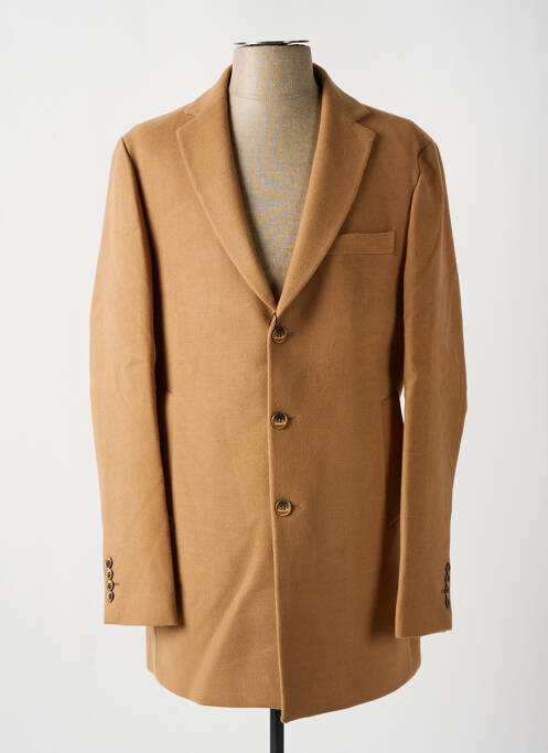 Palton lung bej BENSON & CHERRY bărbat