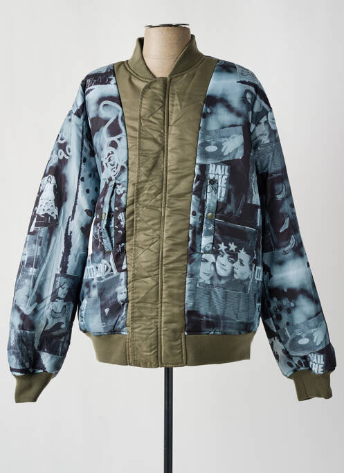 Geacă verde DESIGUAL bărbat