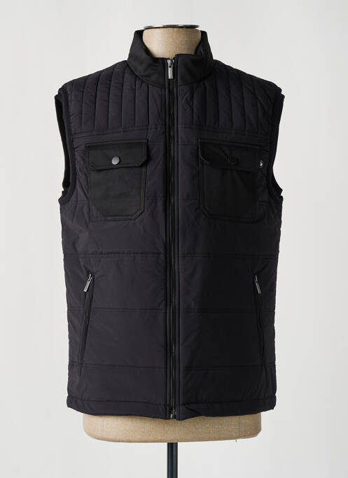 Geacă matlasată negru BENSON & CHERRY bărbat