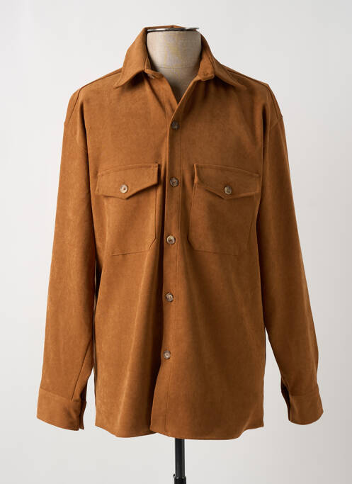 Cămașă cu mâneci lungi maro IMPERIAL bărbat