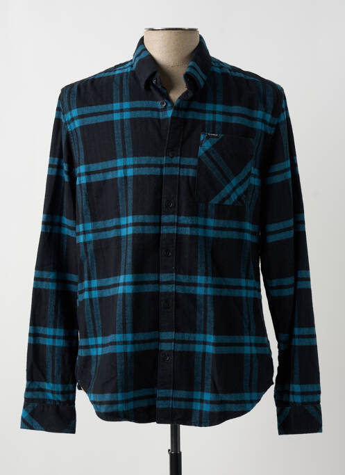 Cămașă cu mâneci lungi albastru GARCIA bărbat