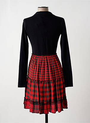 Rochie midi mâneci lungi mâneci lungi negru DESIGUAL femeie